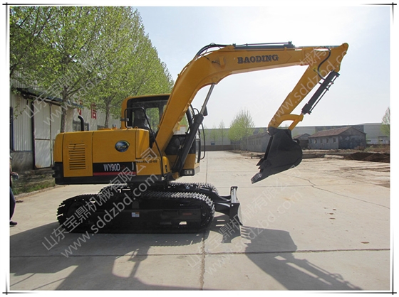 山東寶鼎履帶90小型挖掘機 山東寶鼎履帶90小型挖掘機