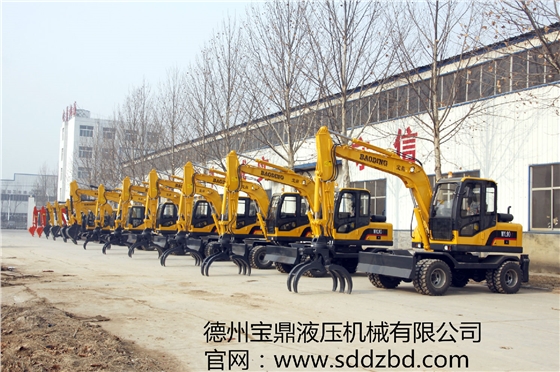 寶鼎挖掘機抓木機 寶鼎挖掘機抓木機