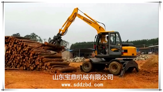 山東寶鼎機械輪式小型挖掘機械 山東寶鼎機械輪式小型挖掘機械