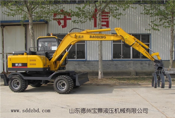 寶鼎輪式抓木機 寶鼎輪式抓木機