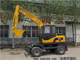 輪式挖掘機 輪式挖掘機
