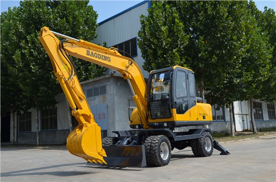 輪式挖掘機 輪式挖掘機