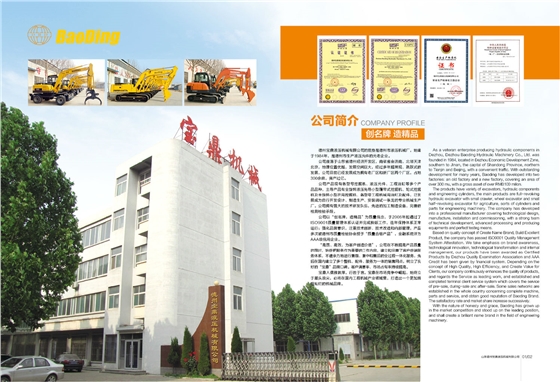 山東寶鼎挖掘機廠家 山東寶鼎挖掘機廠家