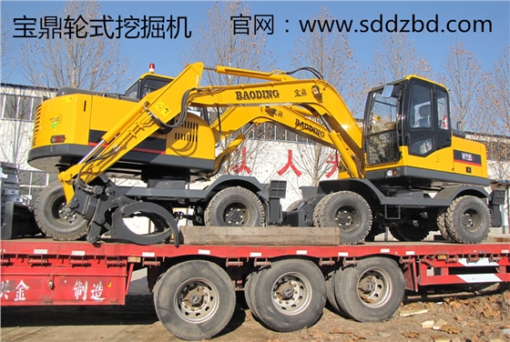寶鼎輪式挖掘機WYL95-7 寶鼎輪式挖掘機WYL95-7