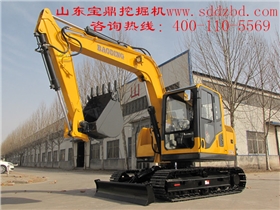 山東寶鼎履帶80挖掘機 山東寶鼎履帶80挖掘機