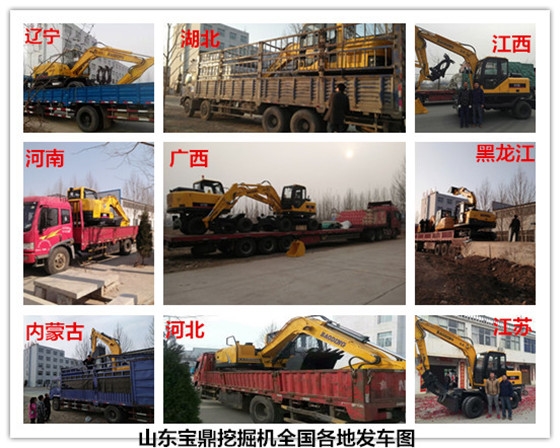 山東寶鼎國產小型挖掘機.jpg 山東寶鼎國產小型挖掘機.jpg