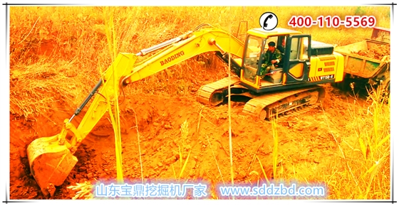 山東寶鼎小型挖掘機廠家 山東寶鼎小型挖掘機廠家