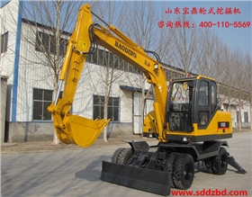 山東寶鼎輪式挖掘機WYL95-7 山東寶鼎輪式挖掘機WYL95-7