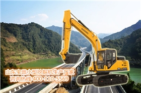 山東寶鼎小型反鏟挖掘機生產廠家 山東寶鼎小型反鏟挖掘機生產廠家