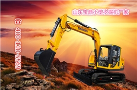 山東寶鼎小型挖掘機廠家 山東寶鼎小型挖掘機廠家