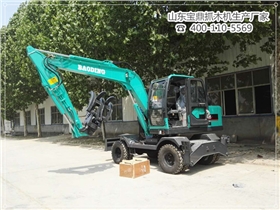 寶鼎小型挖掘機廠家抓木機產品