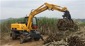 輪式抓木機 輪式抓木機