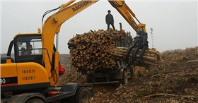 輪式抓木機 輪式抓木機