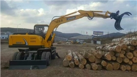 輪式抓木機 輪式抓木機