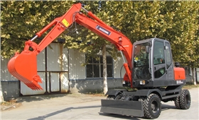 小型輪式挖掘機_寶鼎挖掘機 小型輪式挖掘機_寶鼎挖掘機