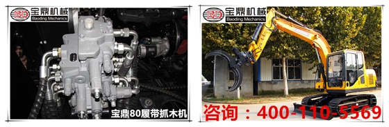 山東寶鼎80履帶抓木機 山東寶鼎80履帶抓木機