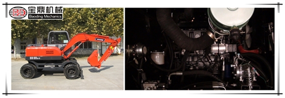 山東寶鼎80輪式挖掘機抓木機圖片 山東寶鼎80輪式挖掘機抓木機圖片