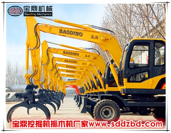 山東寶鼎輪式抓木機產品 山東寶鼎輪式抓木機產品