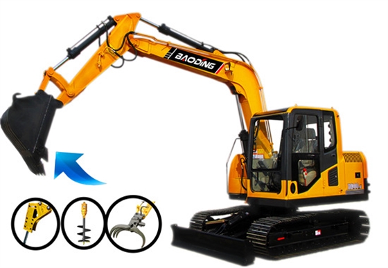 寶鼎挖掘機多用途性能 寶鼎挖掘機多用途性能