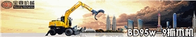 寶鼎BD95W-9輪式挖掘機抓木機 寶鼎BD95W-9輪式挖掘機抓木機