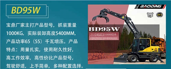 寶鼎95抓木機