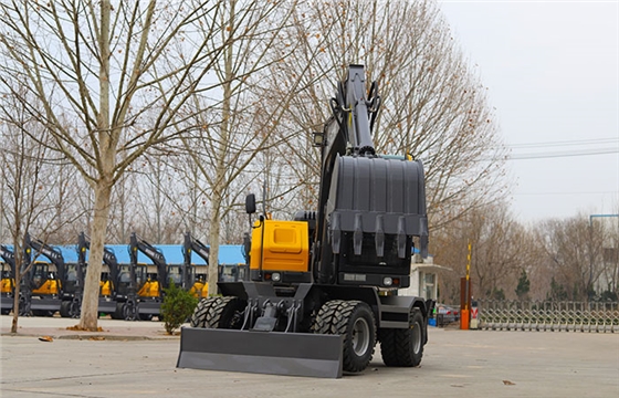 輪式挖掘機 輪式挖掘機