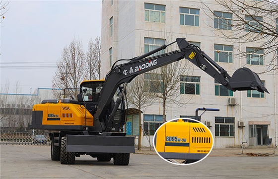 輪式挖掘機 輪式挖掘機