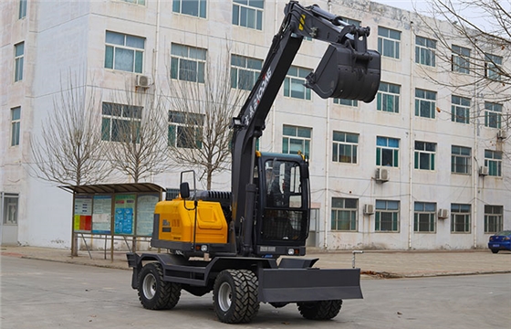 輪式挖掘機 輪式挖掘機