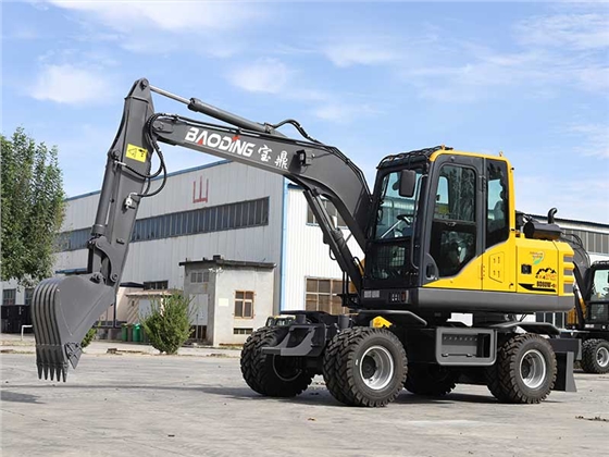 輪式挖掘機 輪式挖掘機