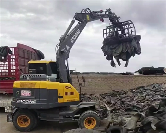 實心胎寶鼎抓木機 實心胎寶鼎抓木機