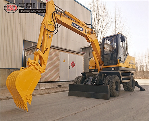 寶鼎輪式挖掘機BD95W-9型號