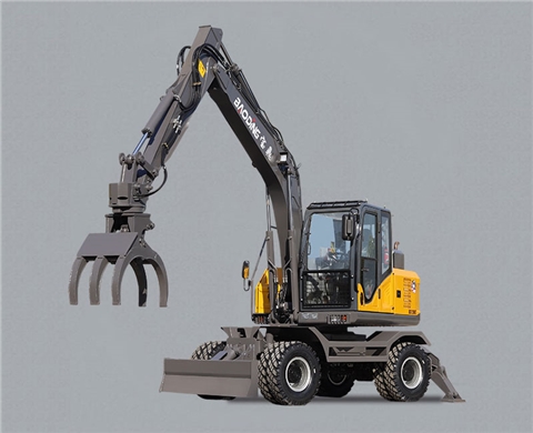 寶鼎BD120WD輪式抓木機 寶鼎BD120WD輪式抓木機