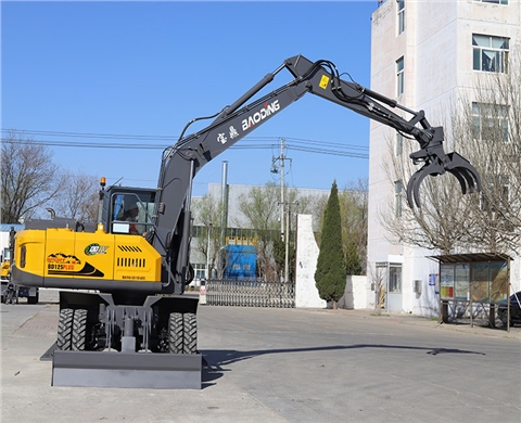 寶鼎BD125PLUS輪式抓木機 寶鼎BD125PLUS輪式抓木機