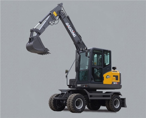 寶鼎BD75D輪式挖掘機 寶鼎BD75D輪式挖掘機