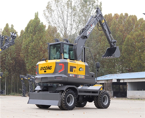 寶鼎BD75D輪式挖掘機 寶鼎BD75D輪式挖掘機
