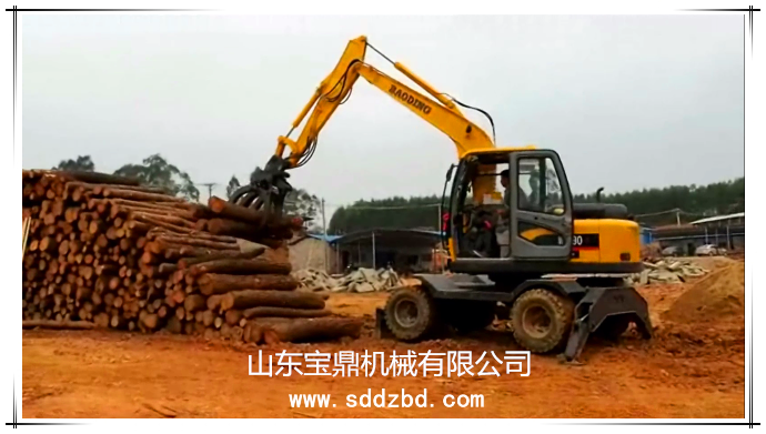 山東寶鼎機械輪式小型挖掘機械 山東寶鼎機械輪式小型挖掘機械