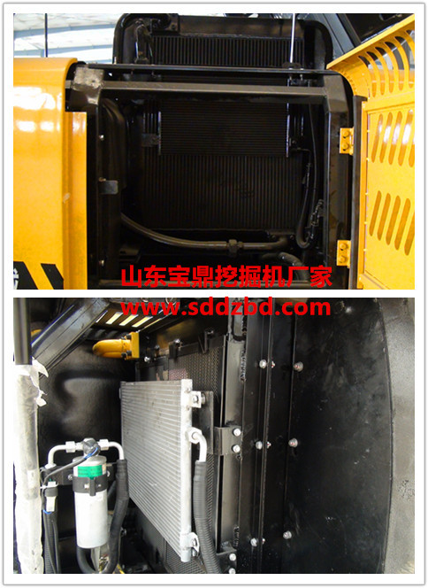 山東寶鼎挖掘機小型挖掘機大面積散熱器 山東寶鼎挖掘機小型挖掘機大面積散熱器
