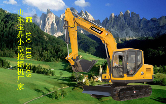 山東寶鼎小型挖掘機生產廠家