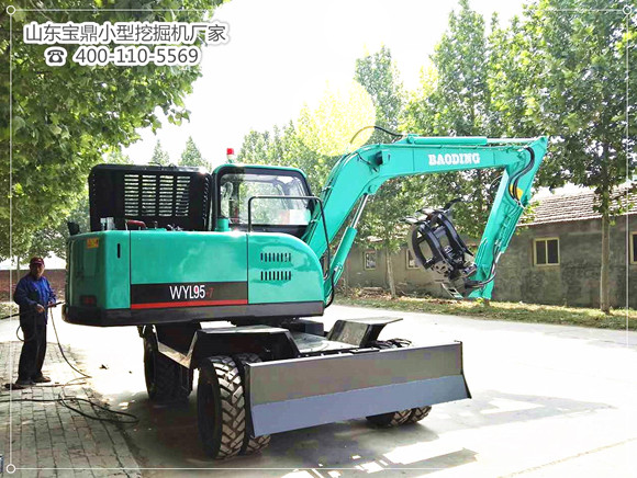 山東寶鼎小型挖掘機生產廠家抓木機產品 山東寶鼎小型挖掘機生產廠家抓木機產品