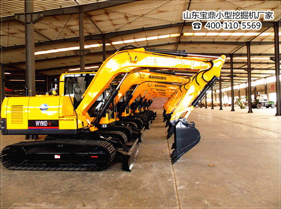 寶鼎小型挖掘機生產廠家挖掘機械產品
