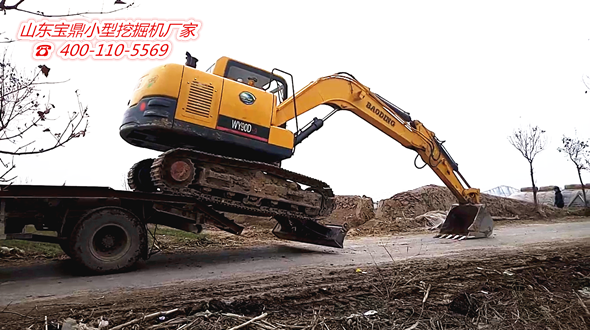 山東寶鼎小型挖掘機生產(chǎn)廠家