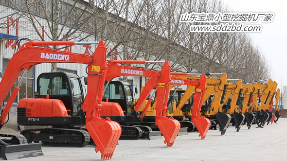 山東寶鼎小型挖掘機生產廠家 山東寶鼎小型挖掘機生產廠家
