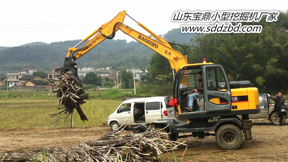 寶鼎輪式挖掘機產品 寶鼎輪式挖掘機產品
