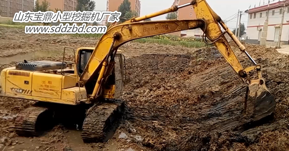 山東寶鼎反鏟式小型挖掘機 山東寶鼎反鏟式小型挖掘機