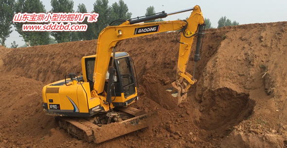 寶鼎反鏟90小型挖掘機產品