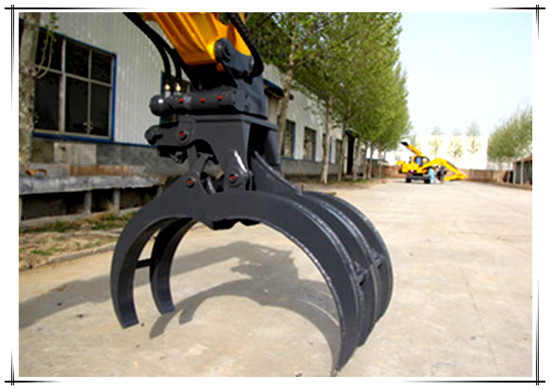 輪式抓木機360度旋轉抓具 輪式抓木機360度旋轉抓具