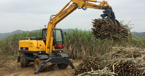寶鼎多功能輪式小型挖掘機 寶鼎多功能輪式小型挖掘機