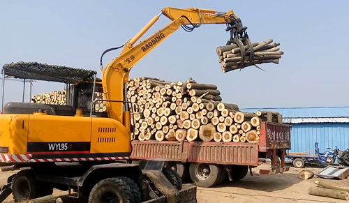 多功能輪式小型挖掘機 多功能輪式小型挖掘機