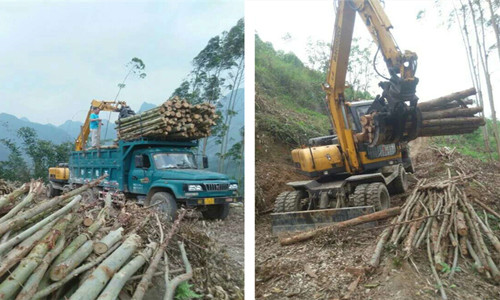 寶鼎輪式抓木機 寶鼎輪式抓木機