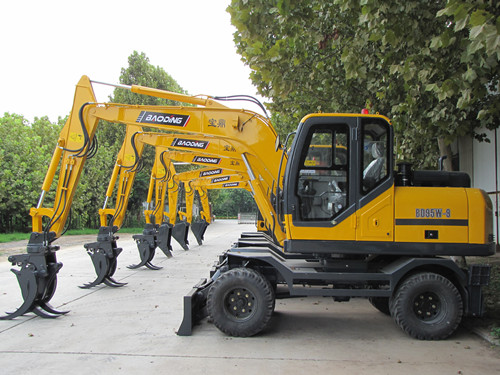 寶鼎輪式抓木機廠家